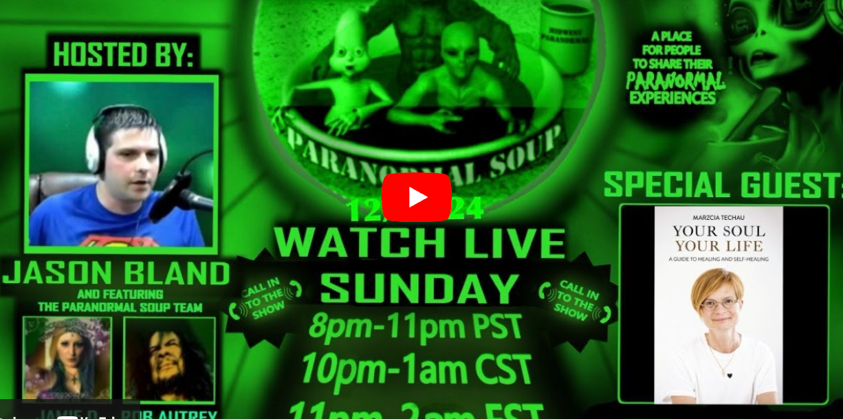 Midtwest paranormal Soup with Jason Bland